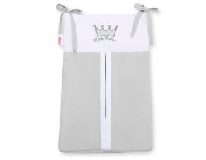 Diaper bag- Little Prince/Princess gray